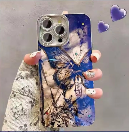 Coque de téléphone avec un papillon