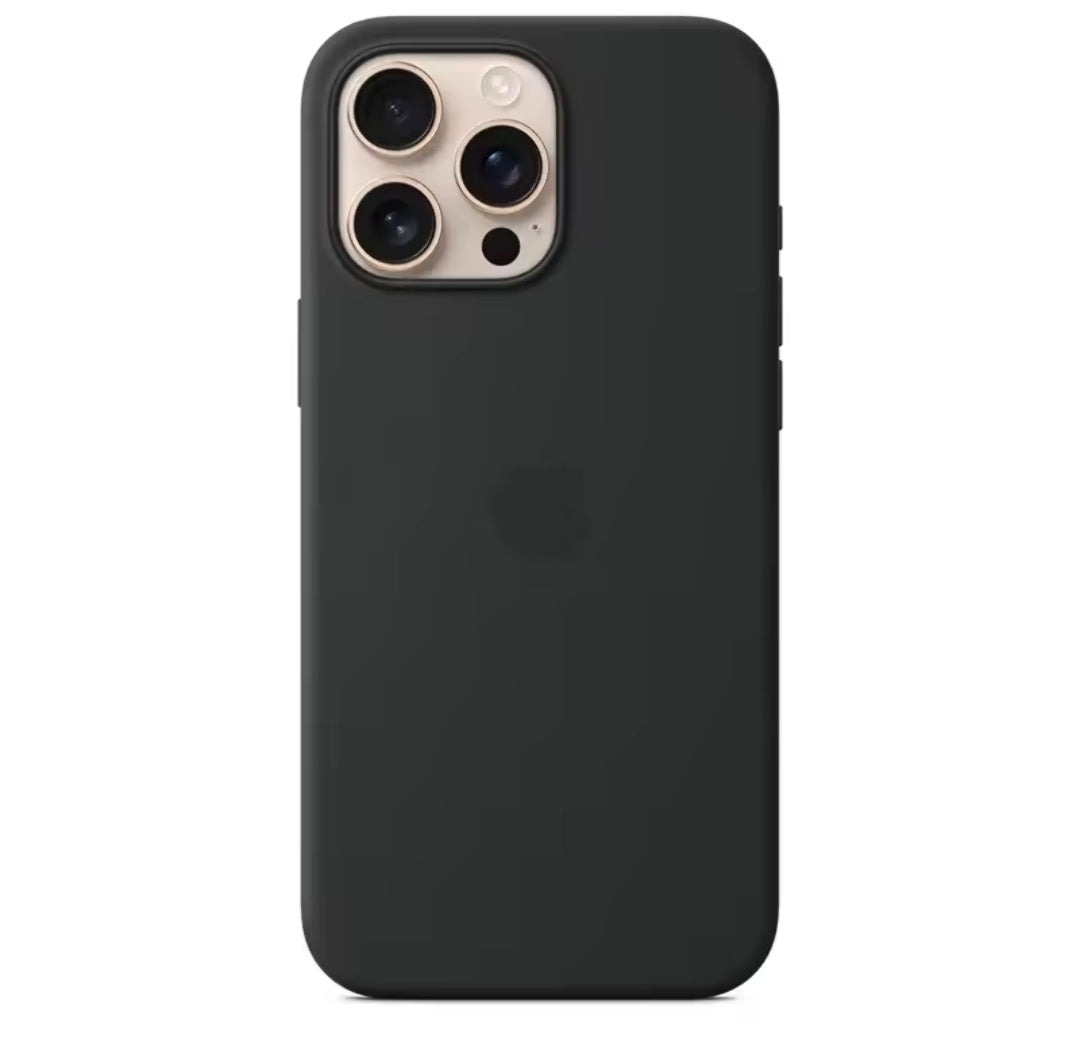 Coque Magnétique en silicone pour iPhone 16