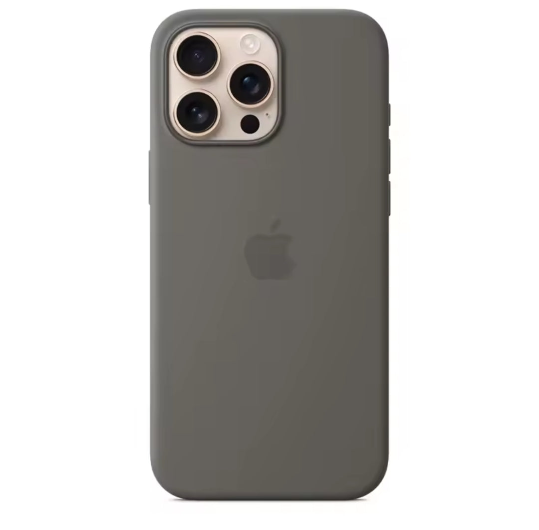 Coque Magnétique en silicone pour iPhone 16