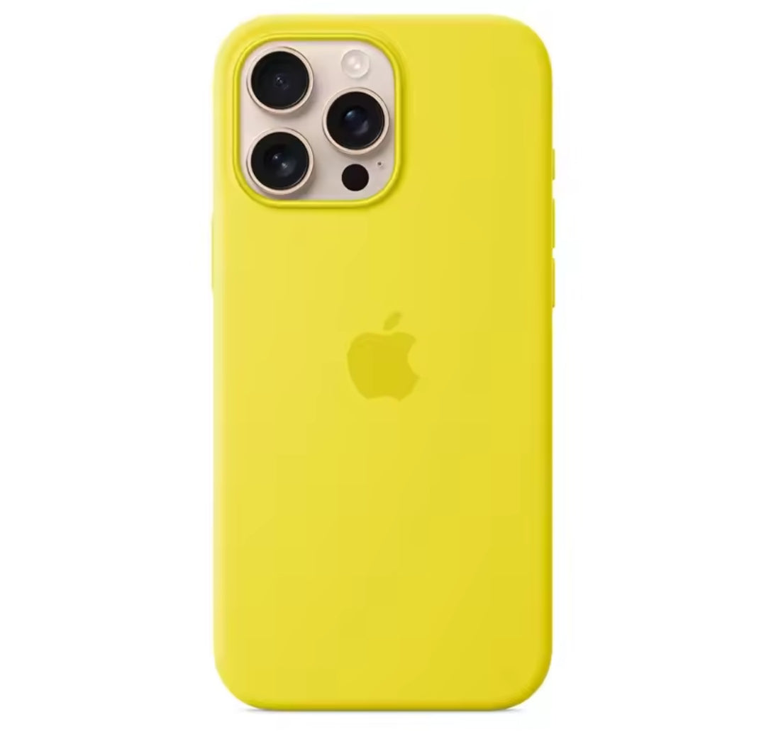 Coque Magnétique en silicone pour iPhone 16