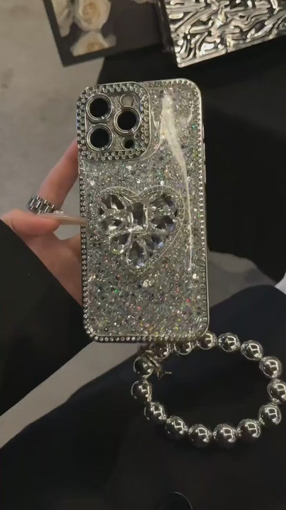 Funda con diamantes brillantes para iPhone