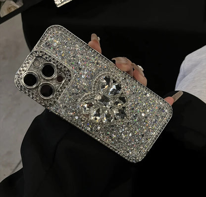 Funda con diamantes brillantes para iPhone