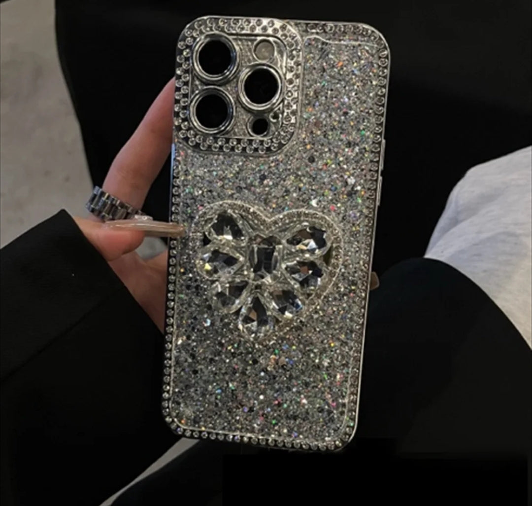 Funda con diamantes brillantes para iPhone