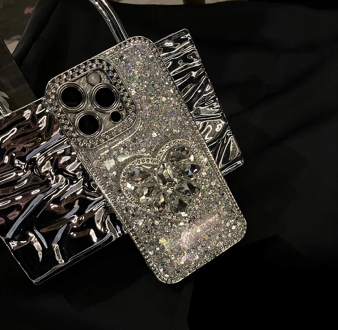 Funda con diamantes brillantes para iPhone