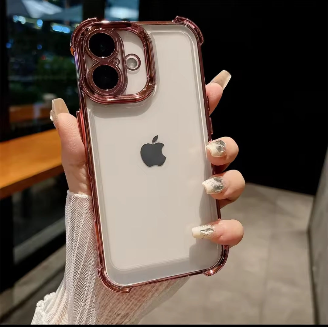 Coque transparente pour iPhone 16