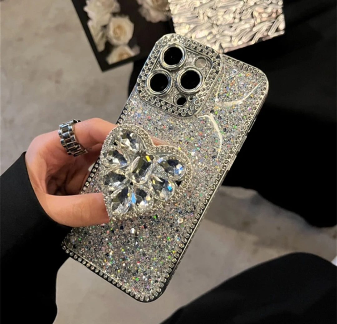 Funda con diamantes brillantes para iPhone