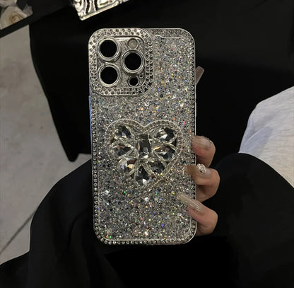 Funda con diamantes brillantes para iPhone