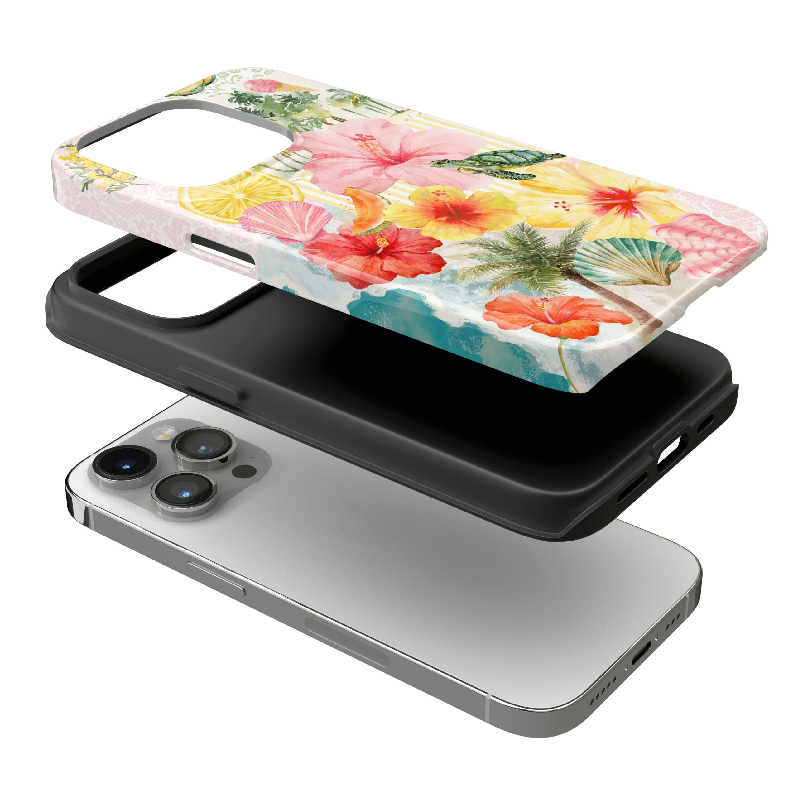 Aloha Crush Collage iPhone Case - Image 4