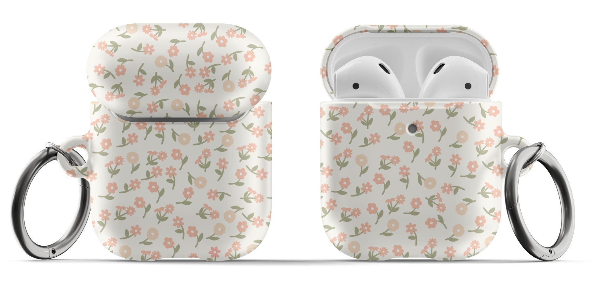 Peach Bloom AirPods Case - Image 5