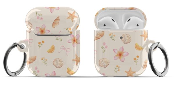 Alternative view of Island Bloom AirPods Case
