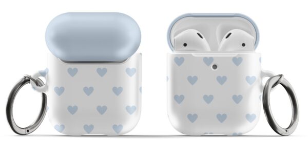 Alternative view of Blue Hearts AirPods Case