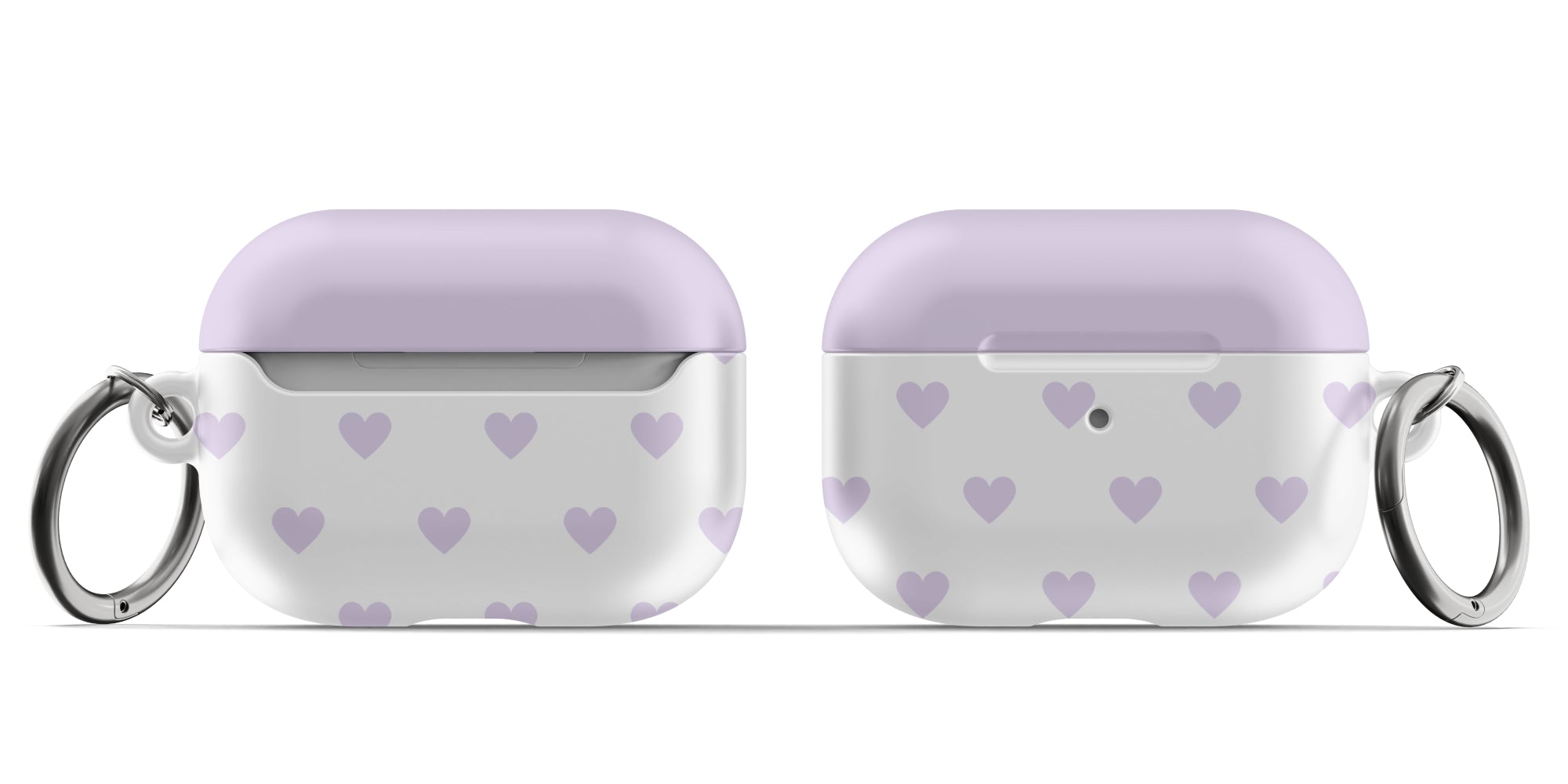 Purple Hearts AirPods Case - Image 8