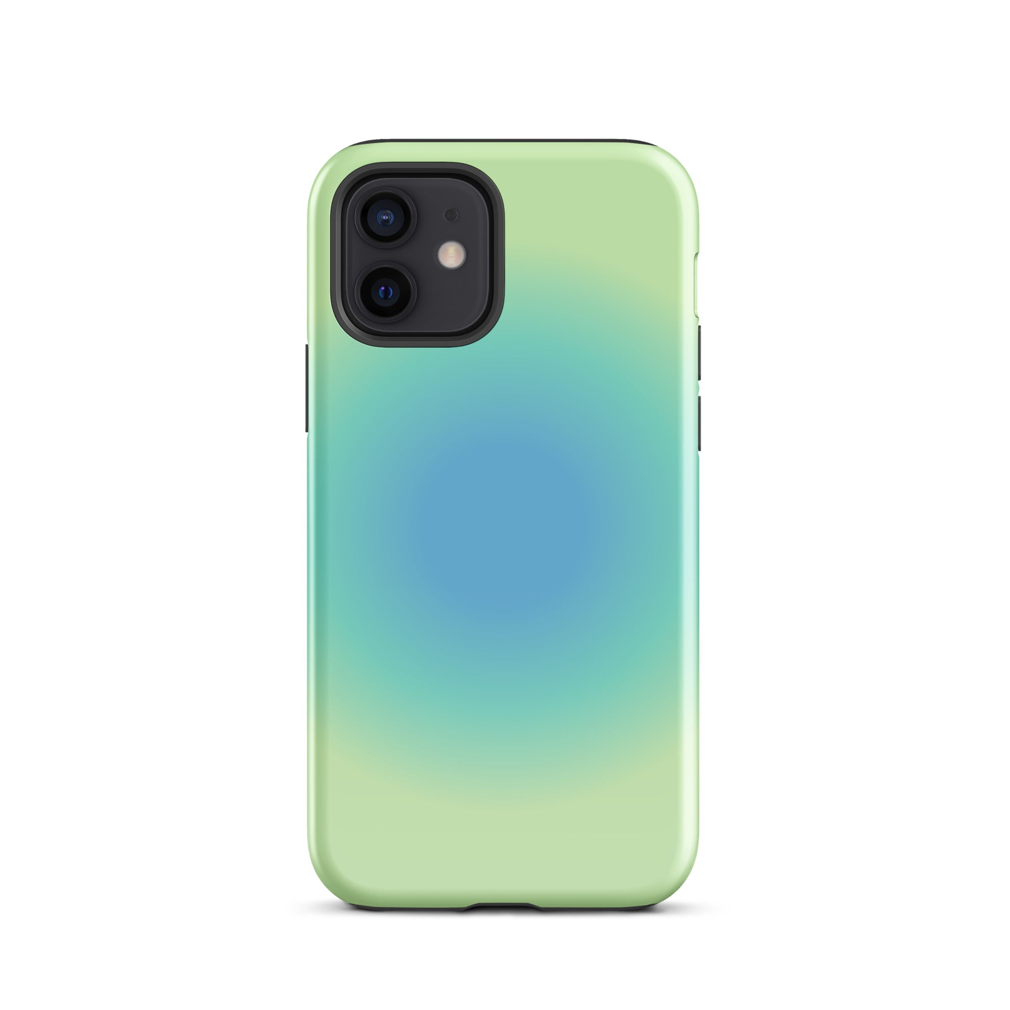 Blue & Green Aura iPhone Case - Image 16