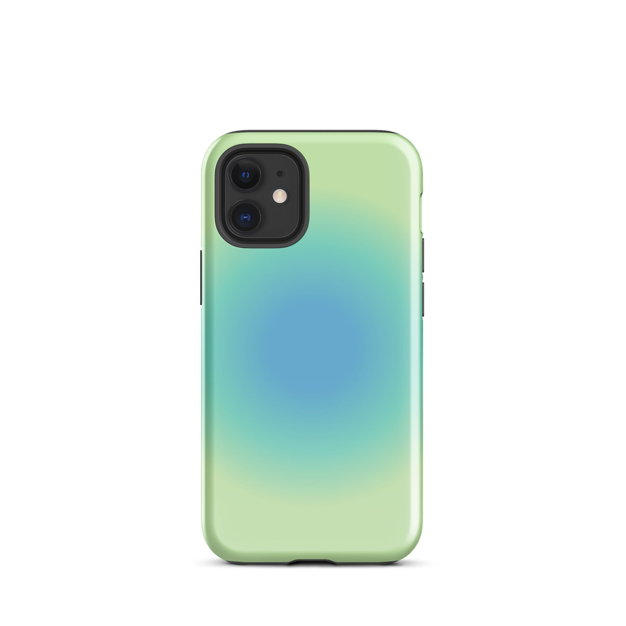 Blue & Green Aura iPhone Case - Image 14