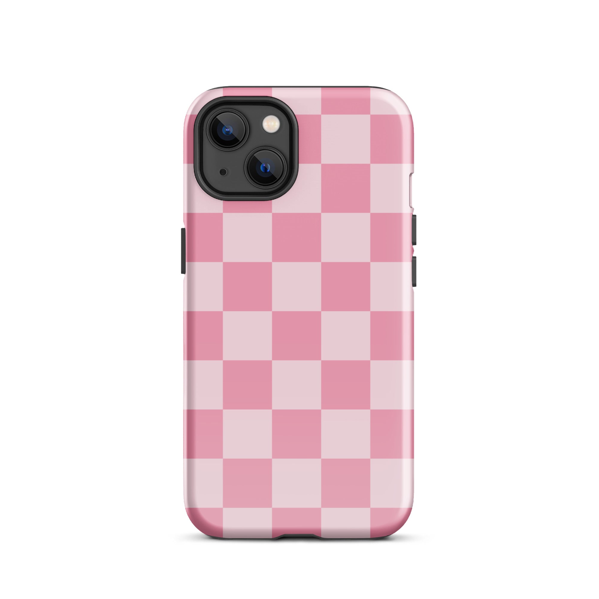 Pink & Light Pink Checkered iPhone Case - Image 25