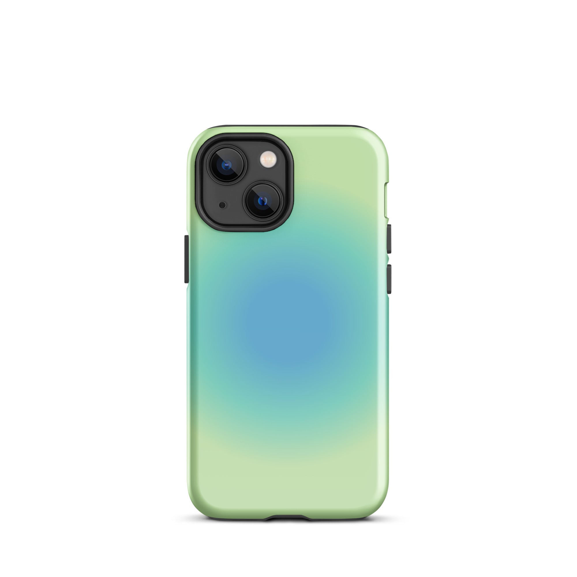 Blue & Green Aura iPhone Case - Image 22