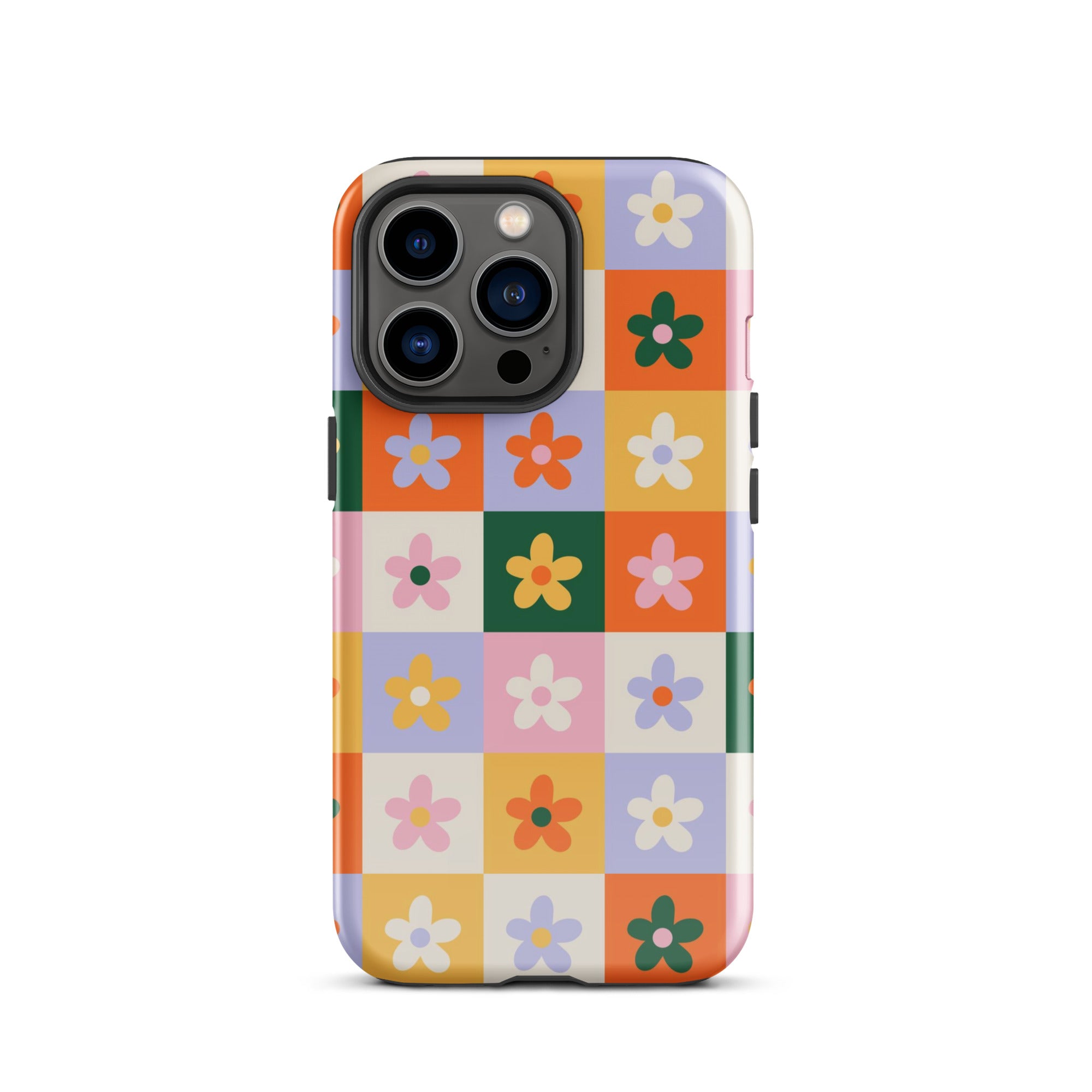 Patchwork Flowers iPhone Case - Image 28