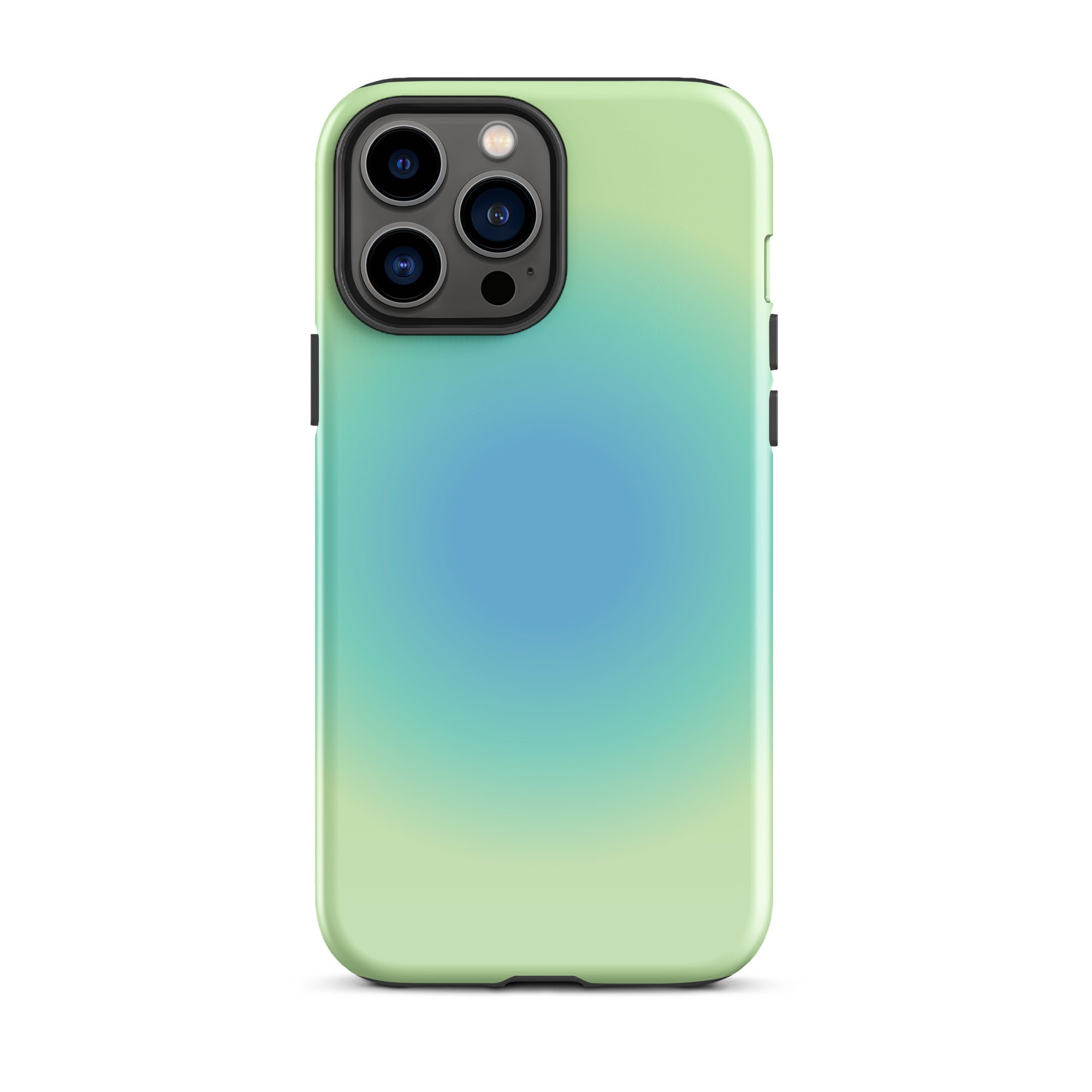 Blue & Green Aura iPhone Case - Image 28