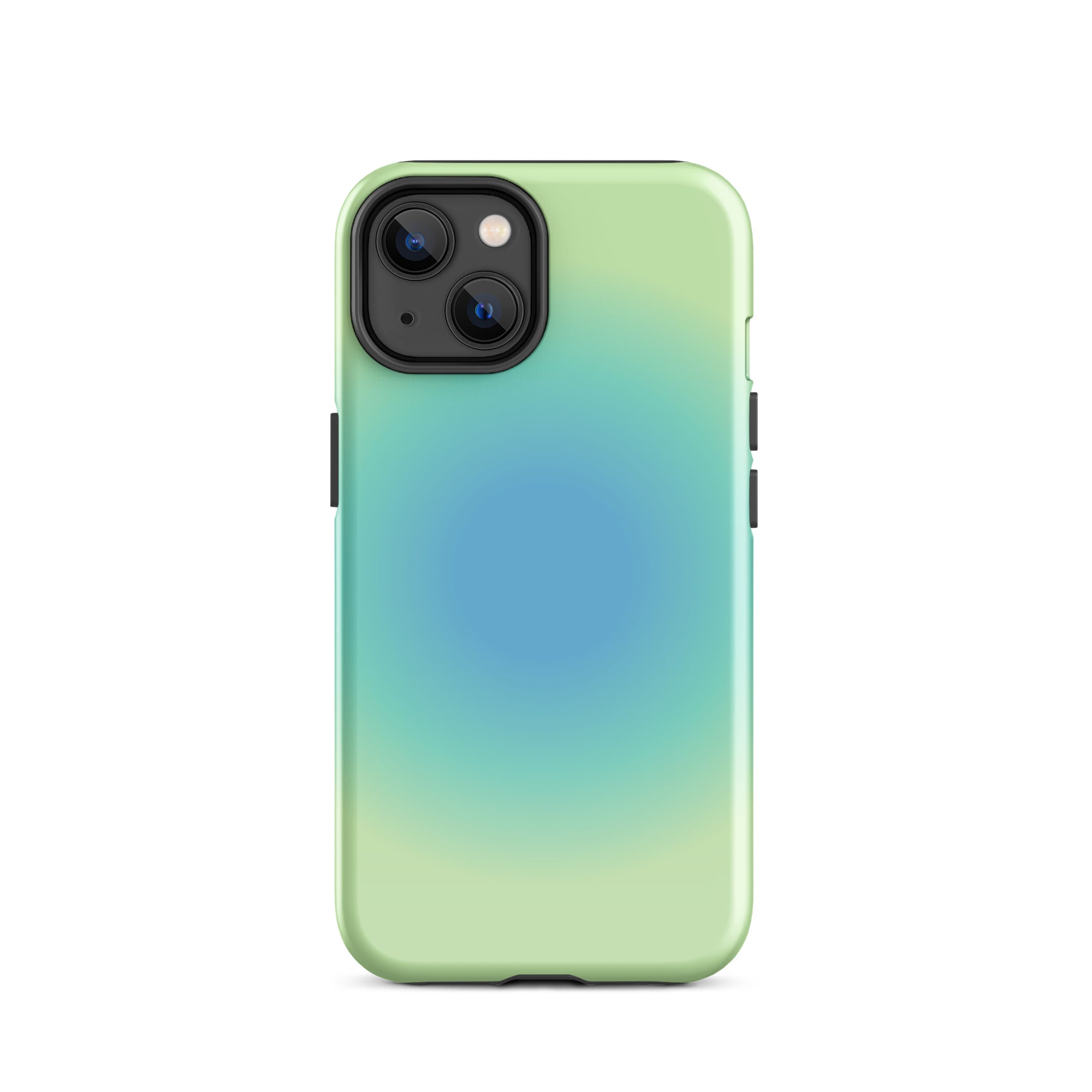 Blue & Green Aura iPhone Case - Image 30