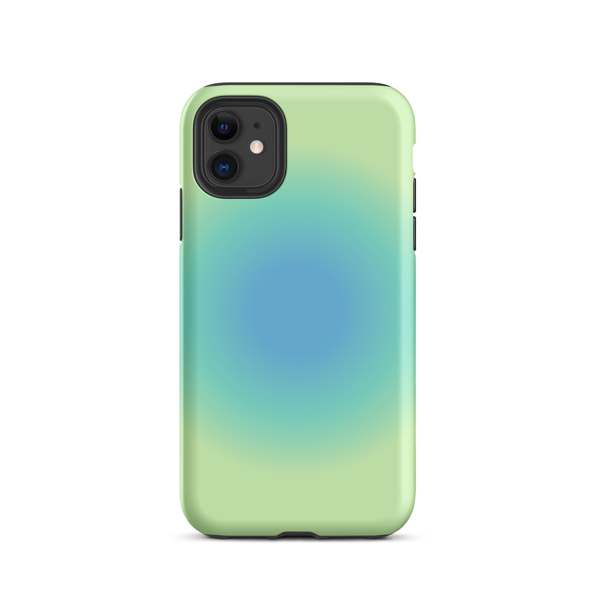 Blue & Green Aura iPhone Case - Image 9