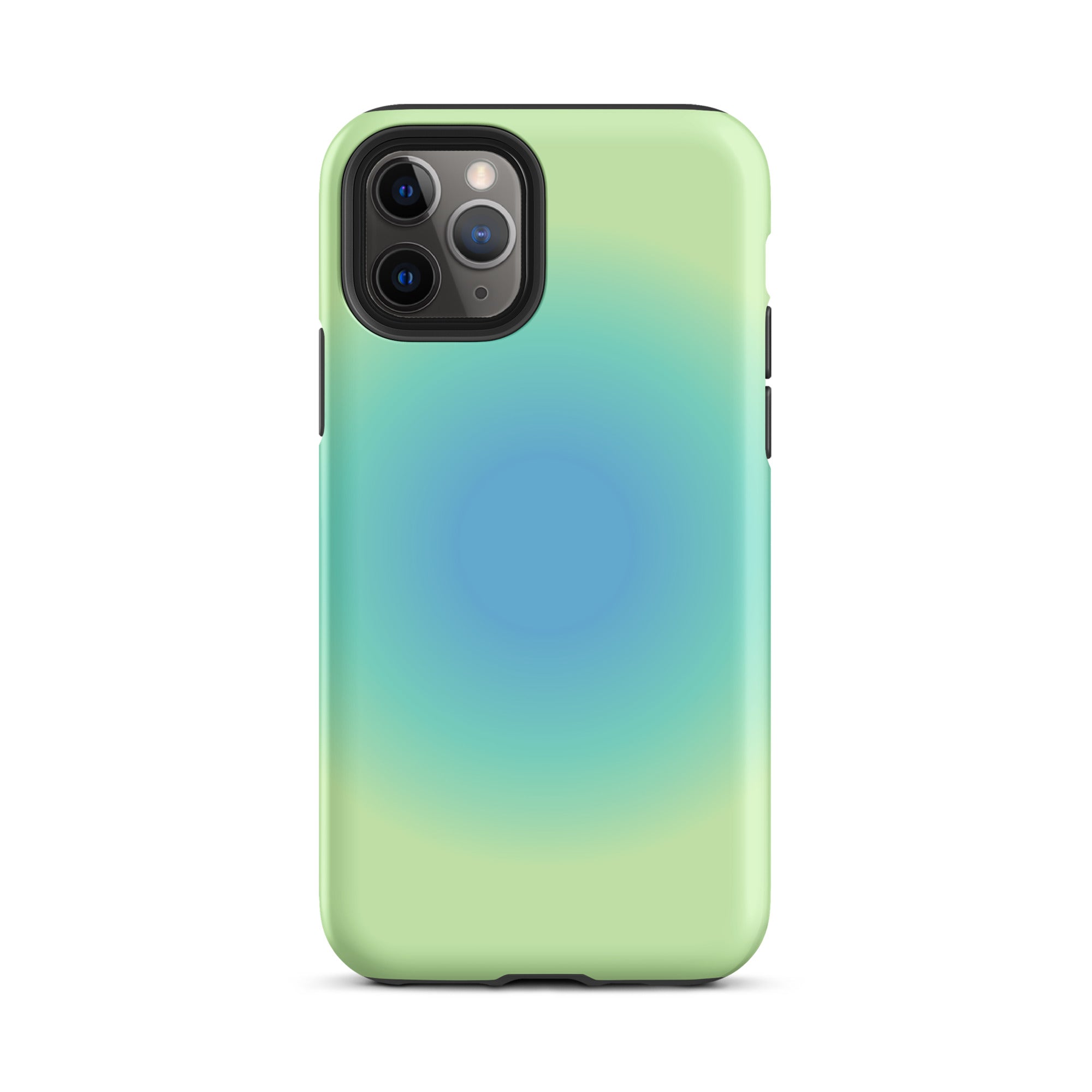 Blue & Green Aura iPhone Case - Image 11