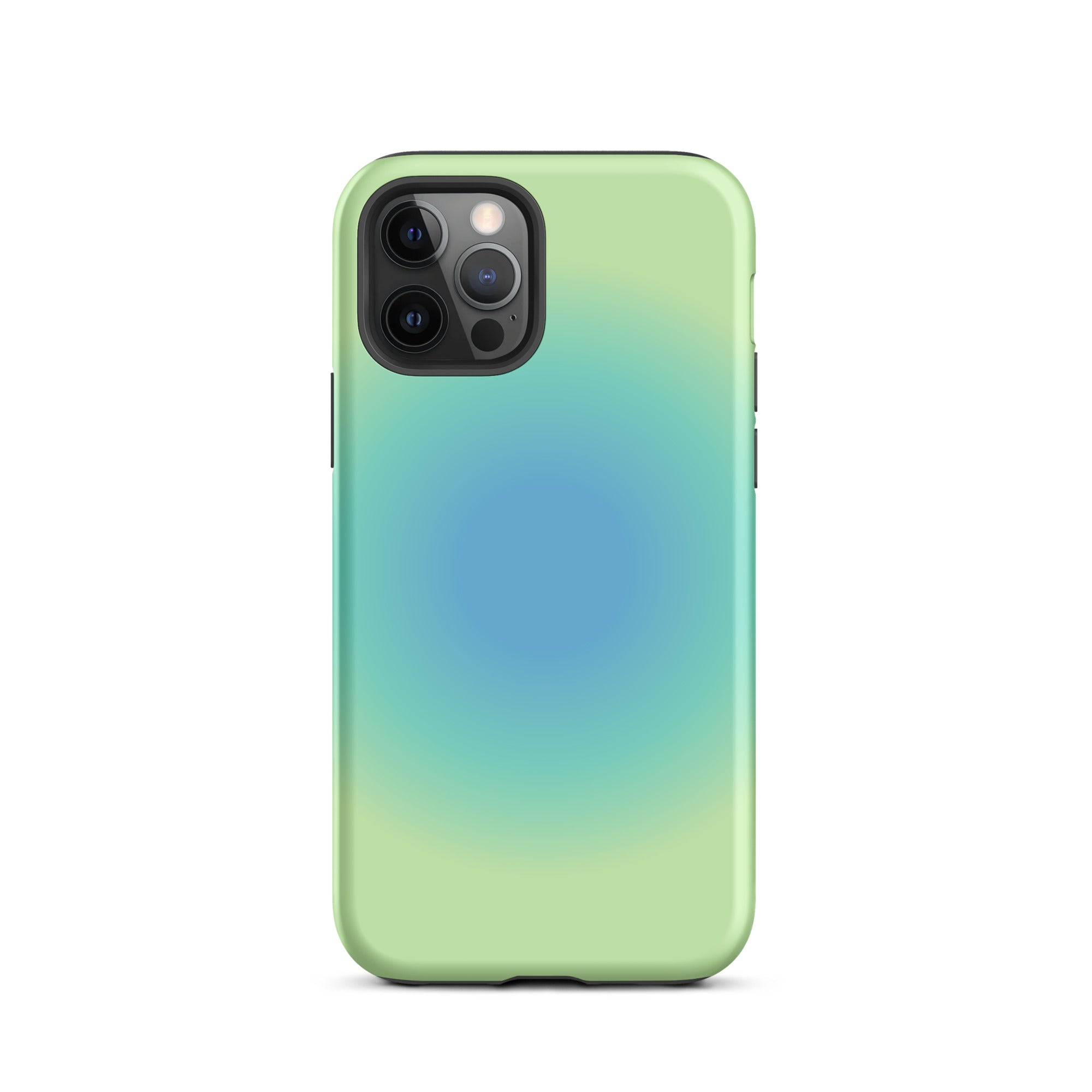 Blue & Green Aura iPhone Case - Image 19