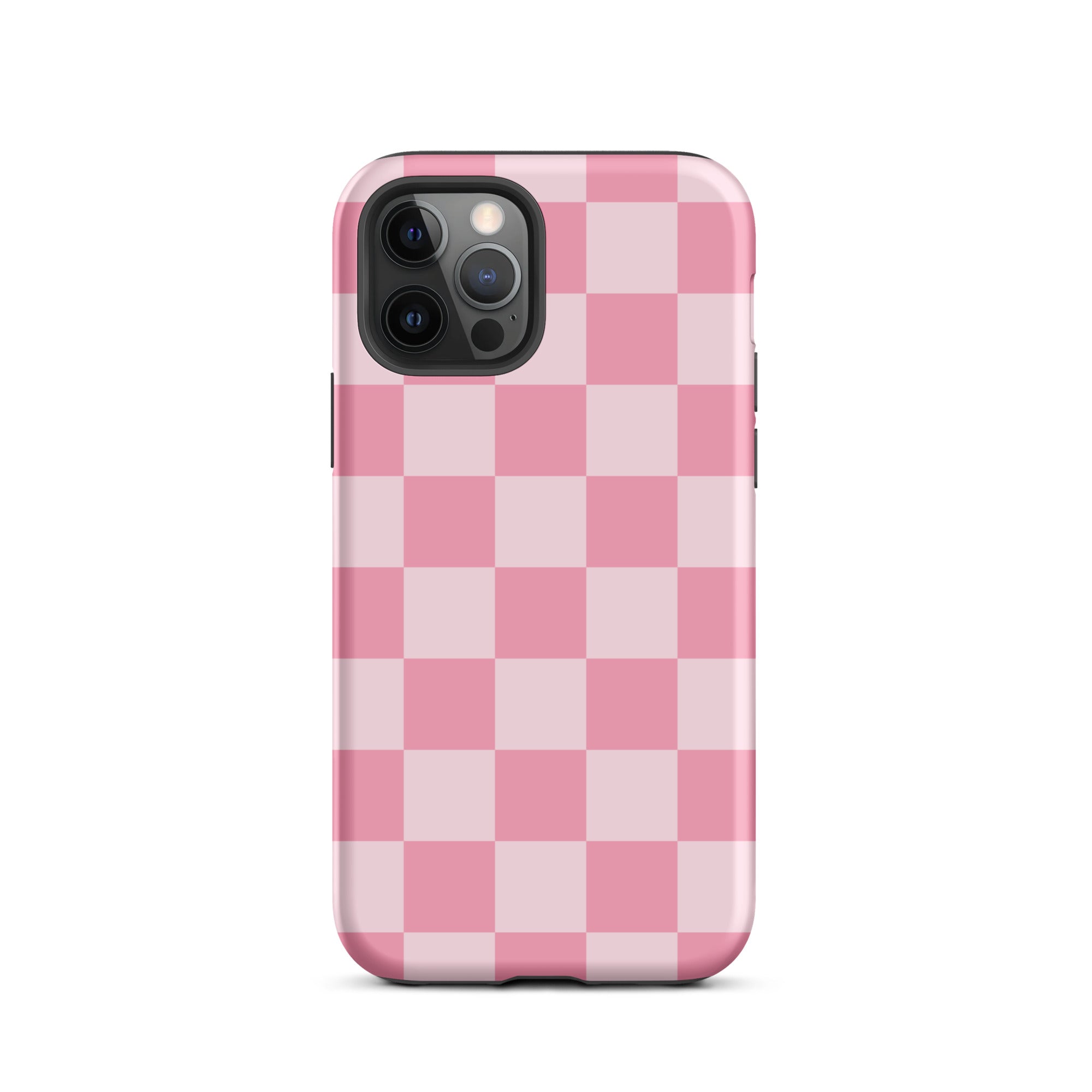 Pink & Light Pink Checkered iPhone Case - Image 20