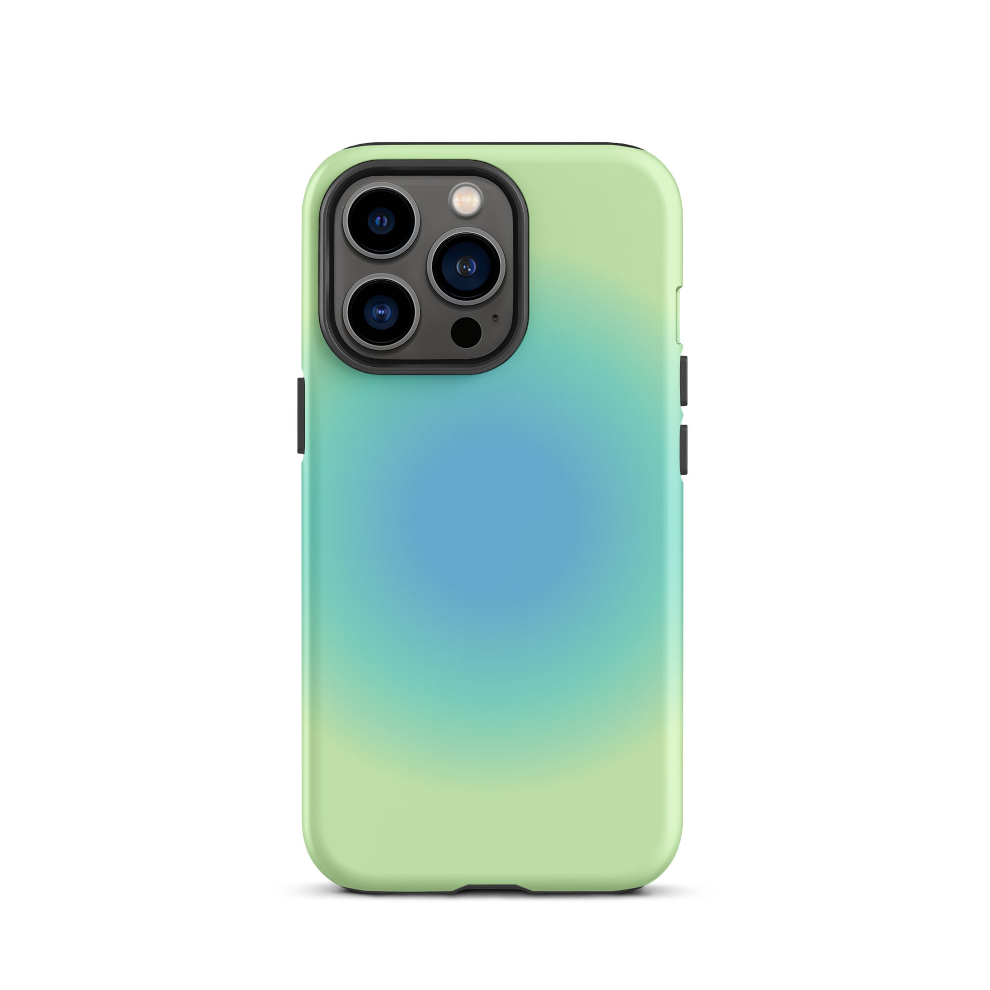 Blue & Green Aura iPhone Case - Image 27