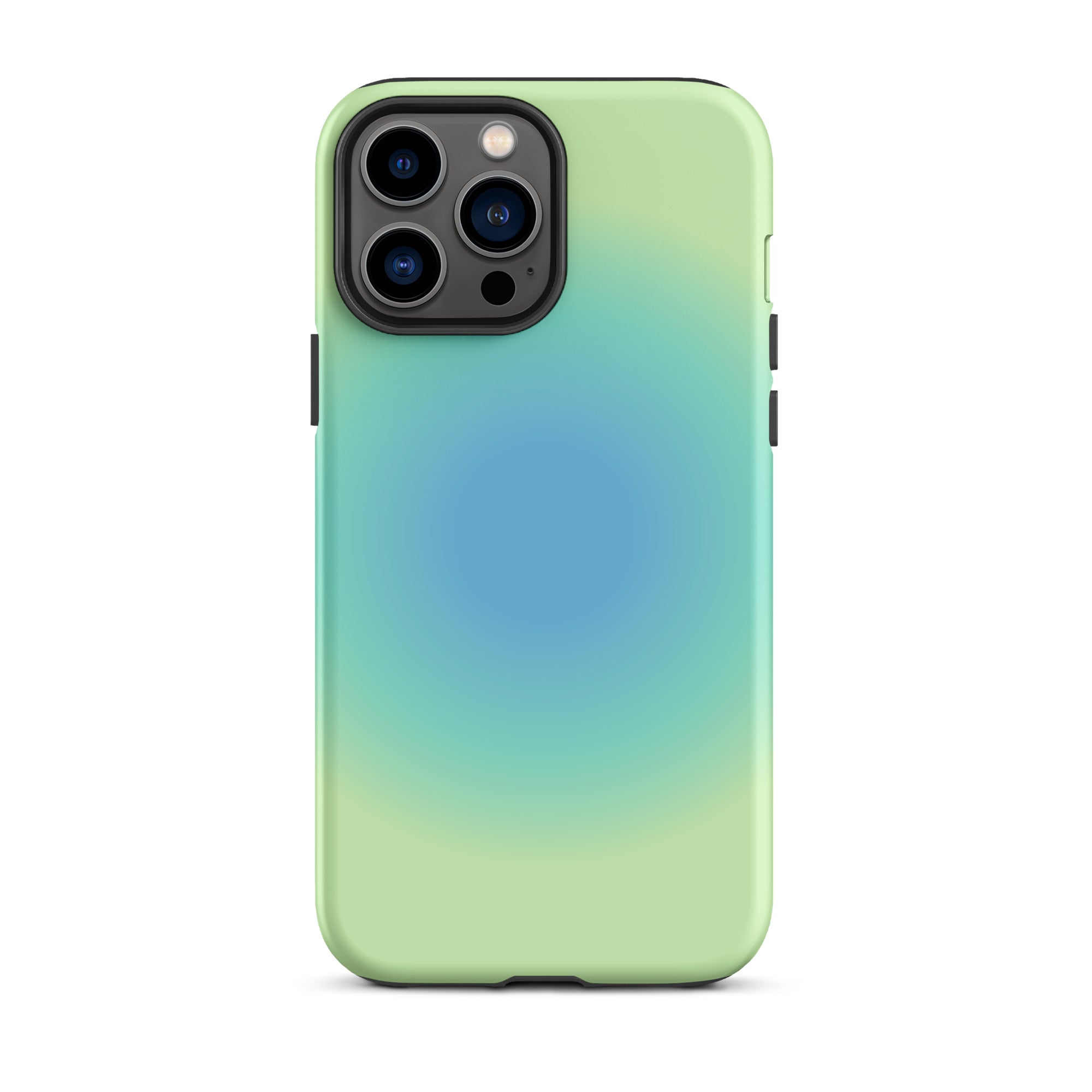 Blue & Green Aura iPhone Case - Image 29